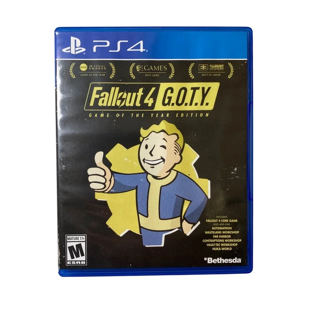 Fallout 4 Game of the Year Edition GOTY PS4 Sony PlayStation 4 Bethesda 2017